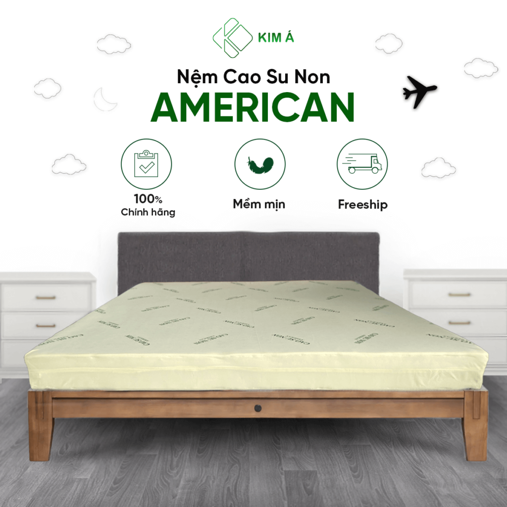 Hình ảnh nệm cao su non - Nệm Kim Á