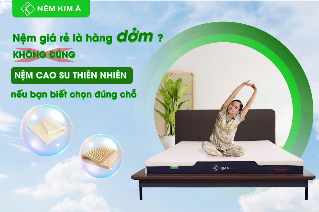 HÌnh ảnh cửa hàng nệm cao su thiên nhiên Kim Á