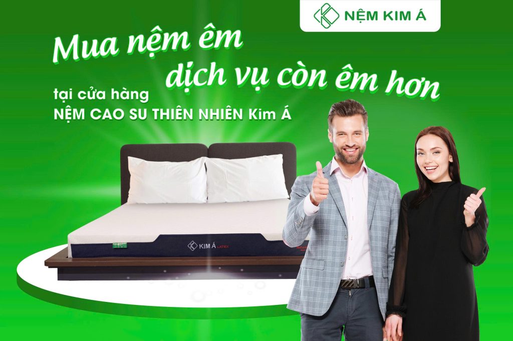 Hình ảnh cửa hàng nệm cao su thiên nhiên Kim Á