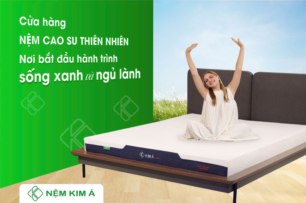 Hình ảnh cửa hàng nệm cao su thiên nhiên Kim Á