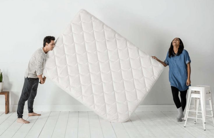 Hình ảnh nệm bông ép gấp 3 giá rẻ