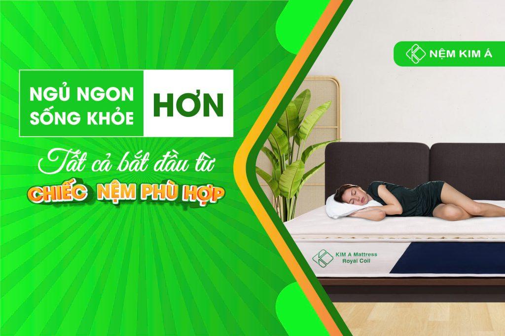 Hình ảnh nệm lò xo túi cao cấp Kim Á Royal Coil