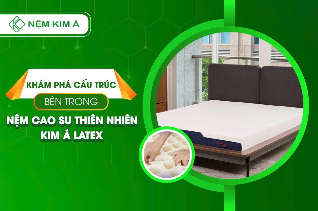 Hình ảnh nệm cao su thiên nhiên chất lượng - Kim Á Latex