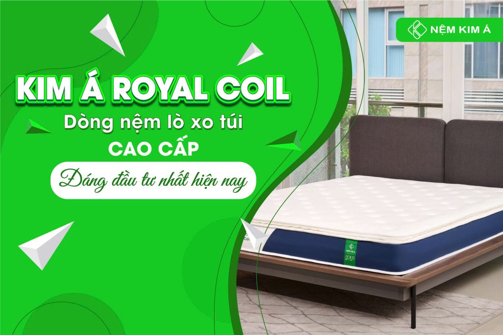 Hình ảnh nệm lò xo túi cao cấp Kim Á Royal Coil