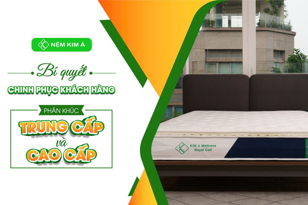 Hình ảnh nệm lò xo túi cao cấp Kim Á Royal Coil