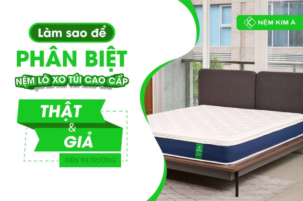 Hình ảnh nệm lò xo túi cao cấp