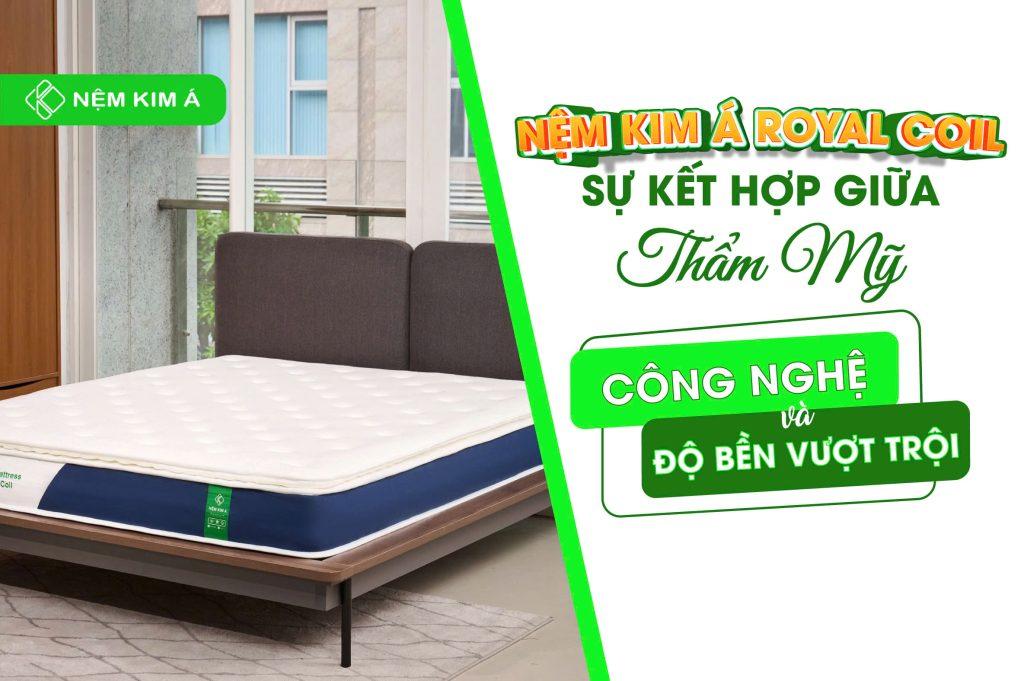 Hình ảnh nệm lò xo túi cao cấp Kim Á Royal Coil