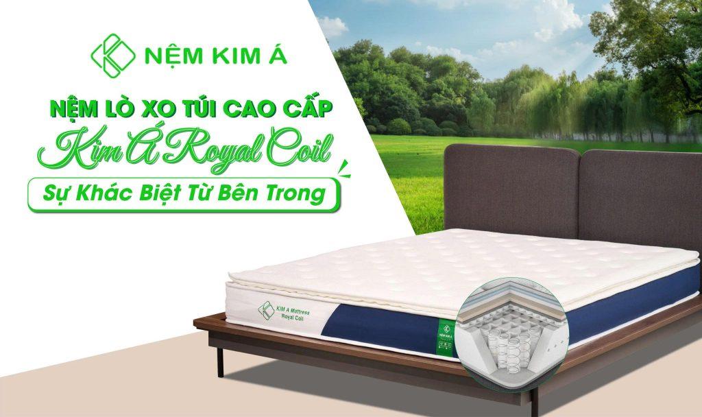 Hình ảnh nệm lò xo túi cao cấp