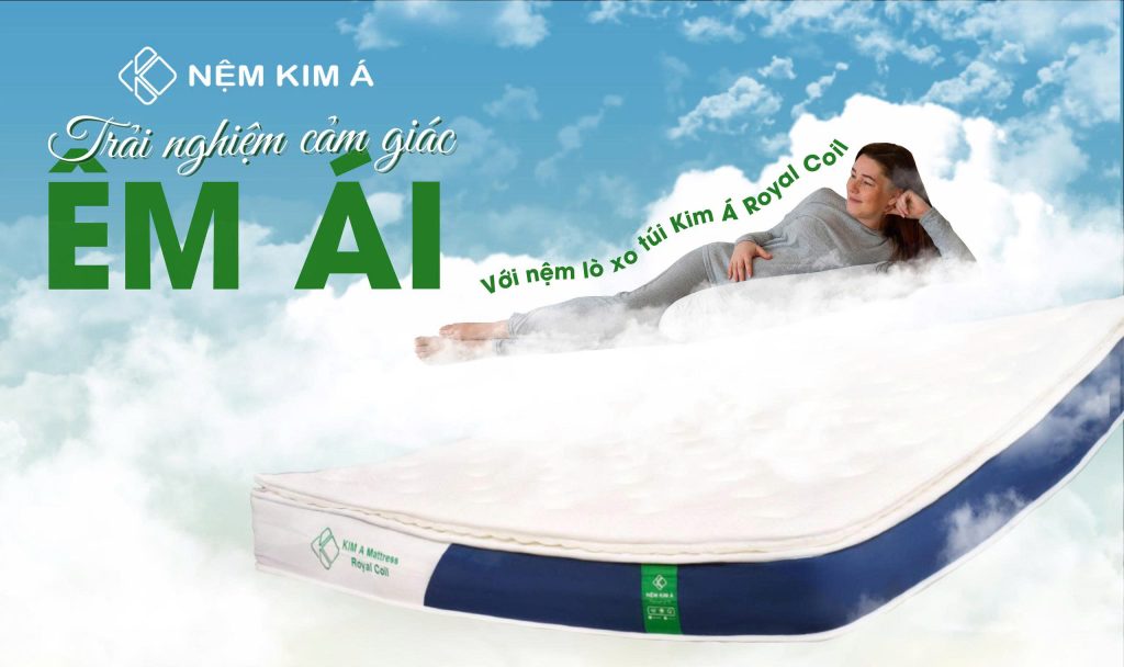 Hình ảnh nệm lò xo túi cao cấp