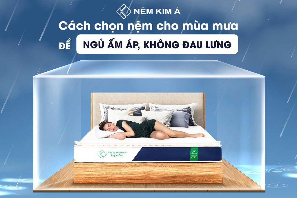 Hình ảnh nệm lò xo túi Kim Á