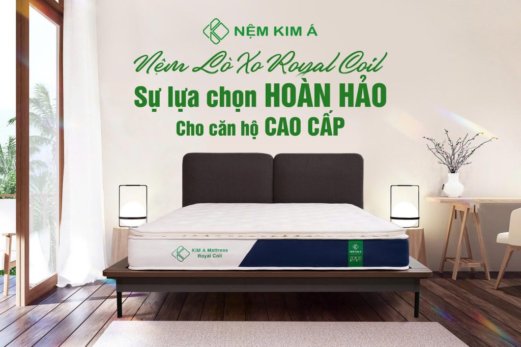 Hình ảnh nệm lò xo túi Kim Á