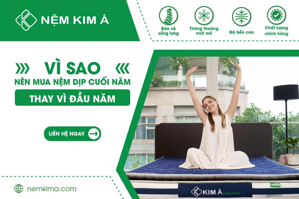 Hình ảnh nệm foam Kim Á