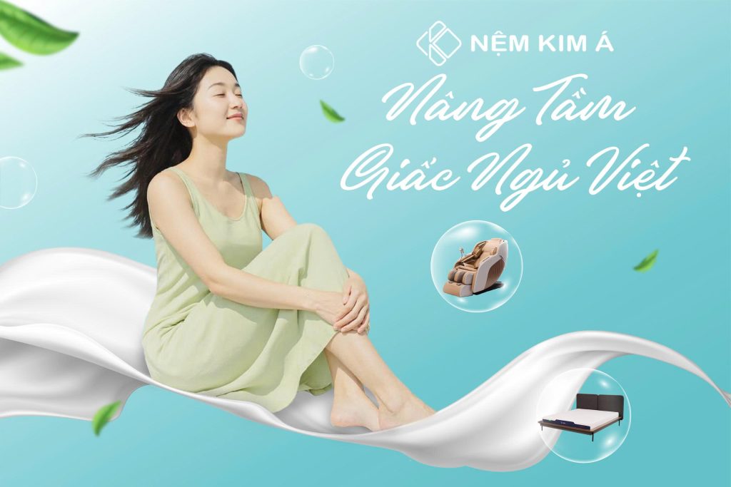 Hình ảnh nệm Kim Á Latex